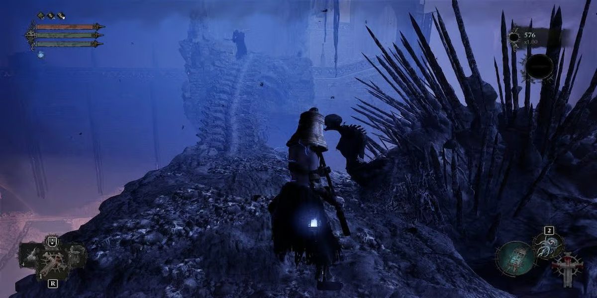 Liberar al prisionero torturado en Lords of the Fallen vale la pena por las recompensas.