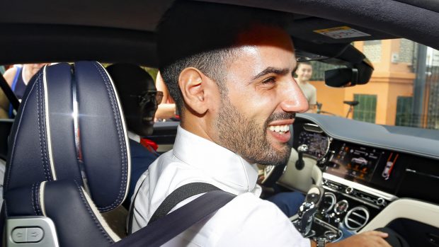 Asraf Beno, muy emocionado / Gtres