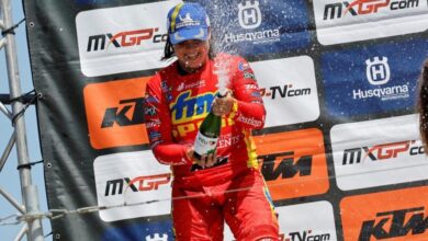 Daniela Guillén, subcampeona del mundo de motocross