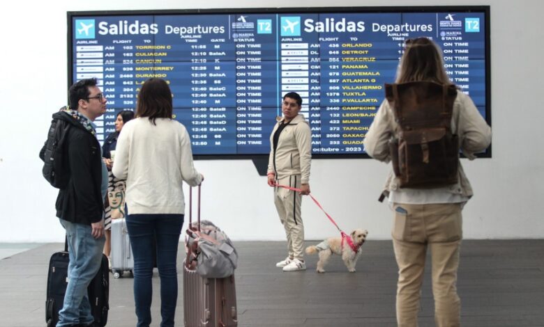 Disminuyen turistas internacionales en México durante agosto