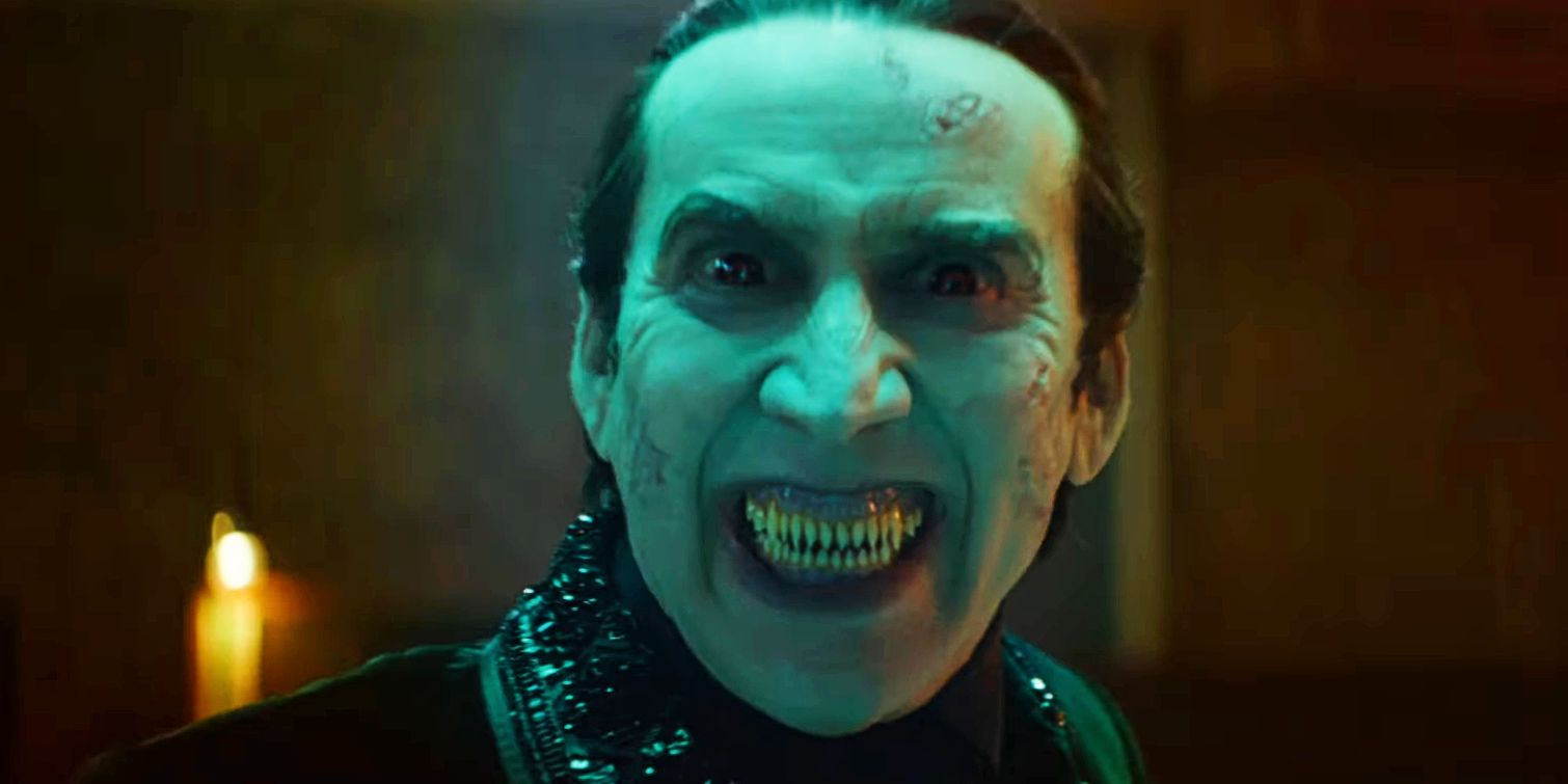 Drácula de Nicolas Cage se revela en el tráiler de la película Renfield
