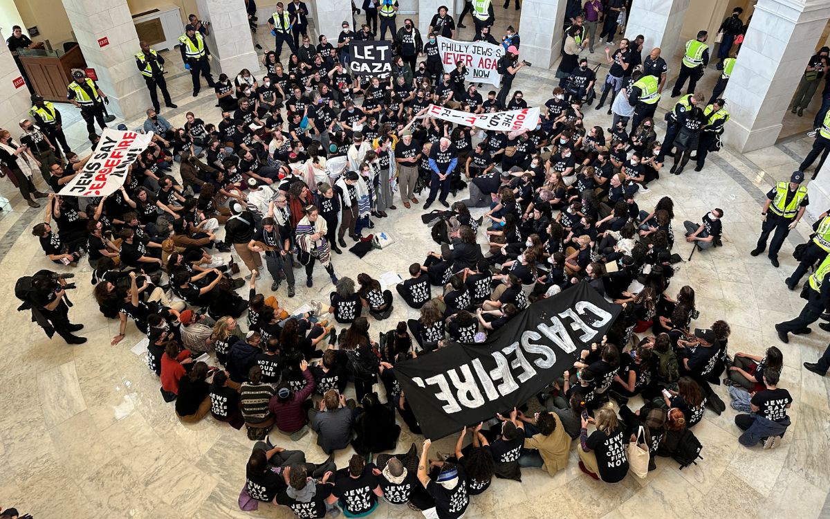 EU: Ascienden a 300 los detenidos por las protestas en el Capitolio para exigir un alto el fuego en Gaza