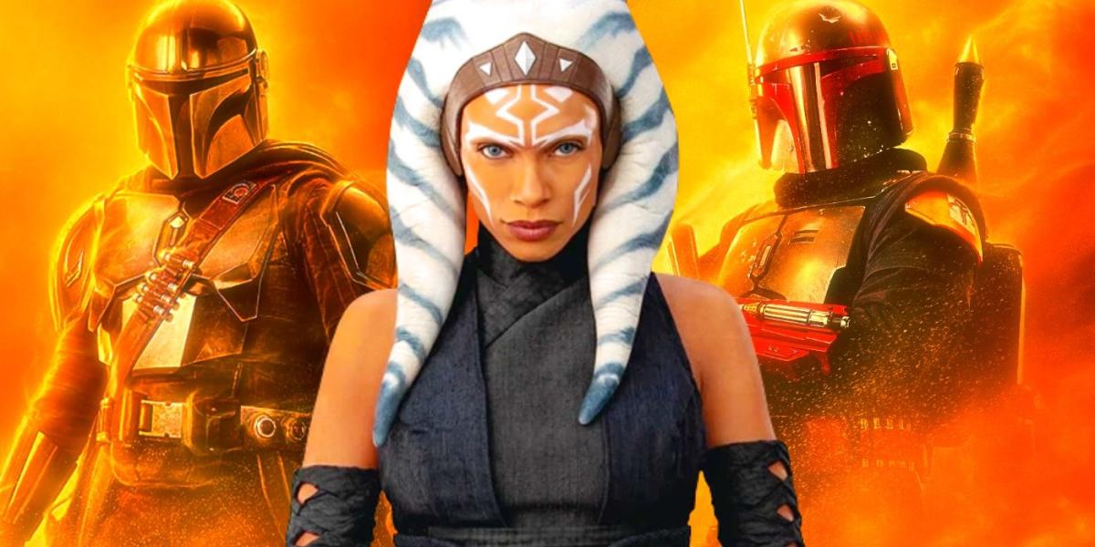 El arte de Star Wars muestra a los héroes de la película Mandalorian reunidos