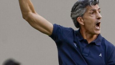 Elegante Alguacil: "No me preguntéis por el árbitro, ganemos o perdamos no hablo"