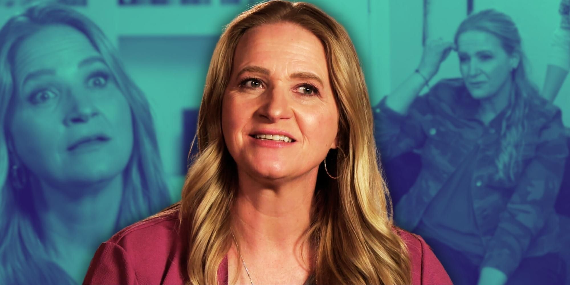 Esposas hermanas: Christine Brown brilla durante la preparación del mini-rollo de Acción de Gracias (dejar a Kody fue muy bueno para ella)