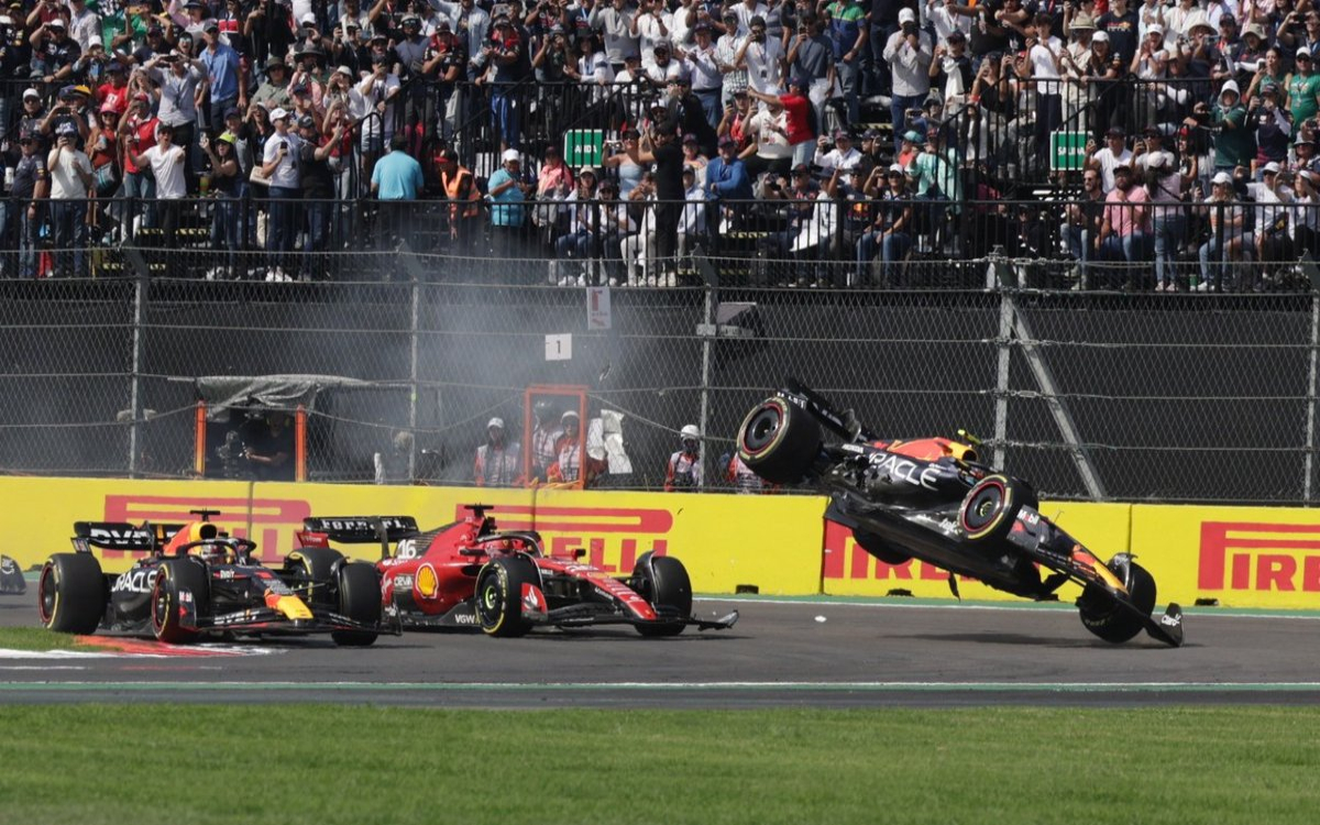 F1: Abandonó Sergio Pérez el Gran Premio de México | Video