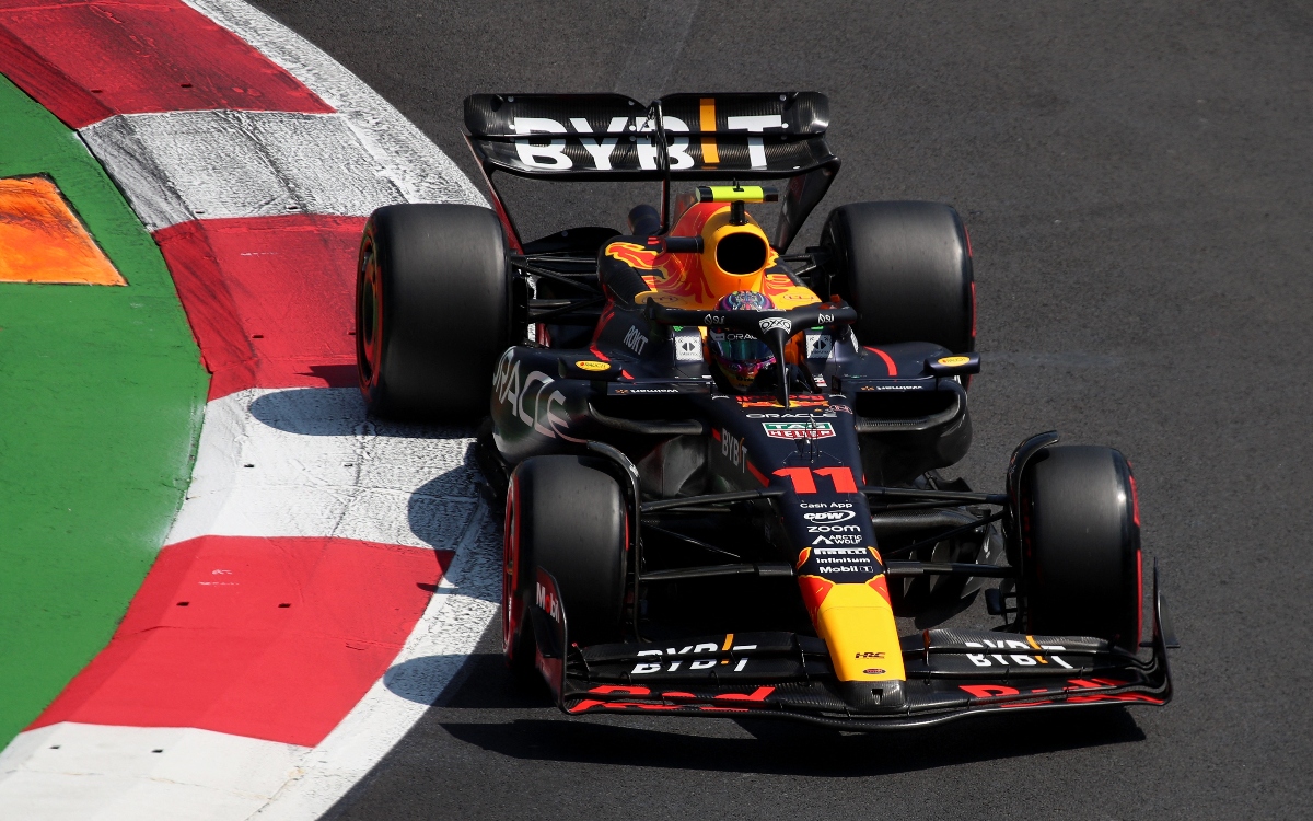 F1: ‘Checo’ Pérez finaliza tercero en la P3 del Gran Premio de México