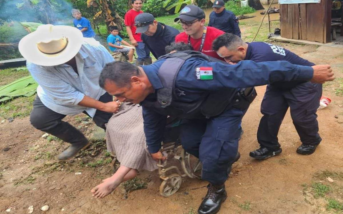 Frente Frío Número 6 cobra la vida de una persona en Veracruz y provoca inundaciones y deslaves