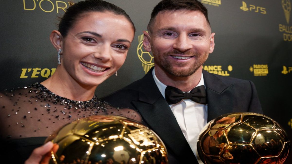 Ganan Aitana Bonmatí y Lionel Messi el Balón de Oro 2023 | Video