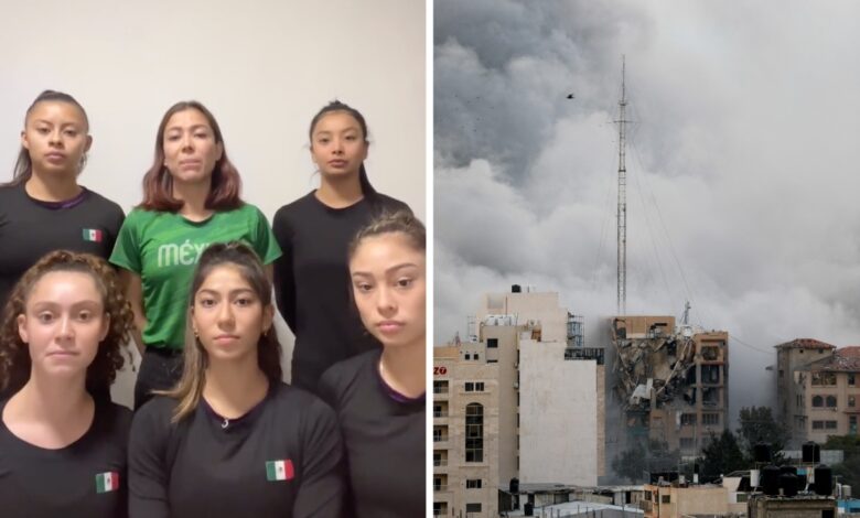Gobierno de Jalisco y FMG inician acciones para ayudar a selección mexicana de gimnasia rítmica a salir de Israel