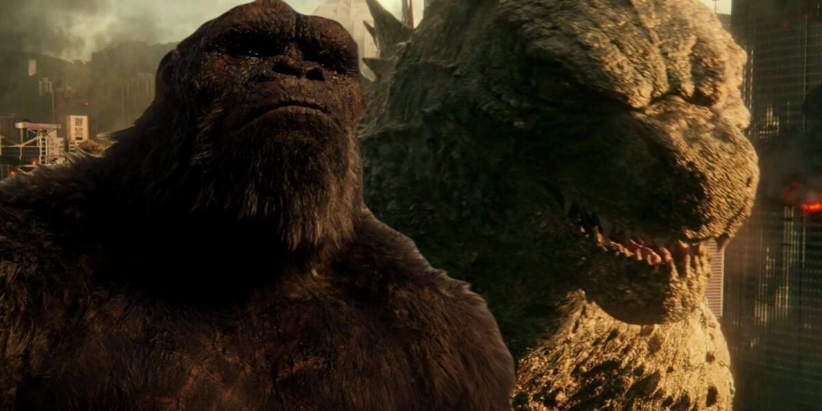 Godzilla X Kong Art revela equipo entre monstruos
