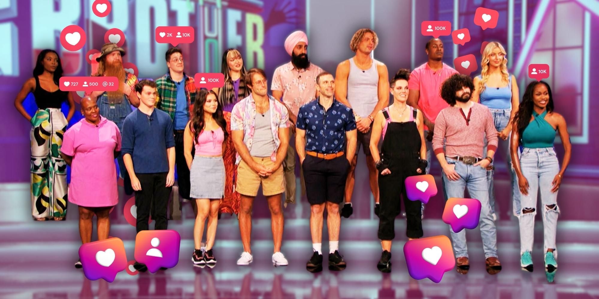 Gran Hermano 25 invitados con más seguidores en Instagram clasificados