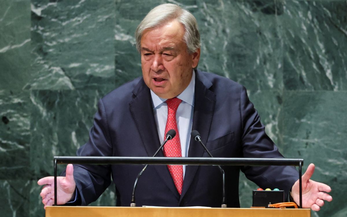 Guterres critica 'escalada de bombardeos sin precedentes' de Israel contra Gaza