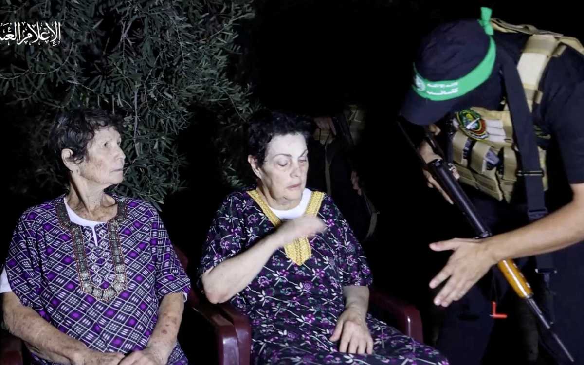 Hamás libera a dos adultas mayores capturadas en Israel