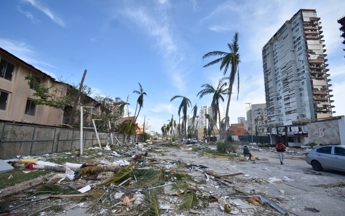 Huracán Otis: 58 personas continúan desaparecidas en Guerrero