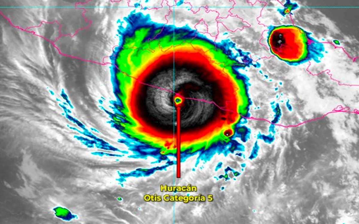 Huracán Otis, una consecuencia del calentamiento global: WWF