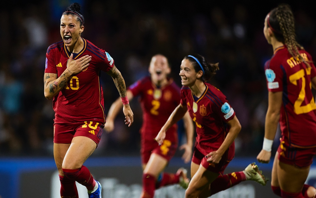 Jenni Hermoso da la victoria a España ante Italia en la Liga de Naciones