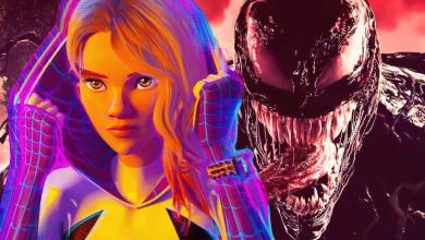 La Mujer Araña de Gwen Stacy se une a Venom y obtiene un traje nuevo y atrevido en el fan art de Spider-Verse