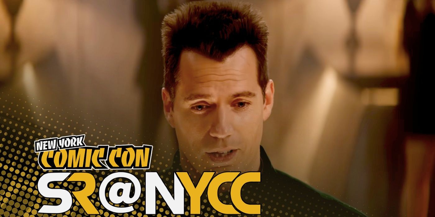 La descripción de las imágenes de Argylle NYCC muestra el doble papel de Henry Cavill en la comedia de espías de acción de Matthew Vaughn