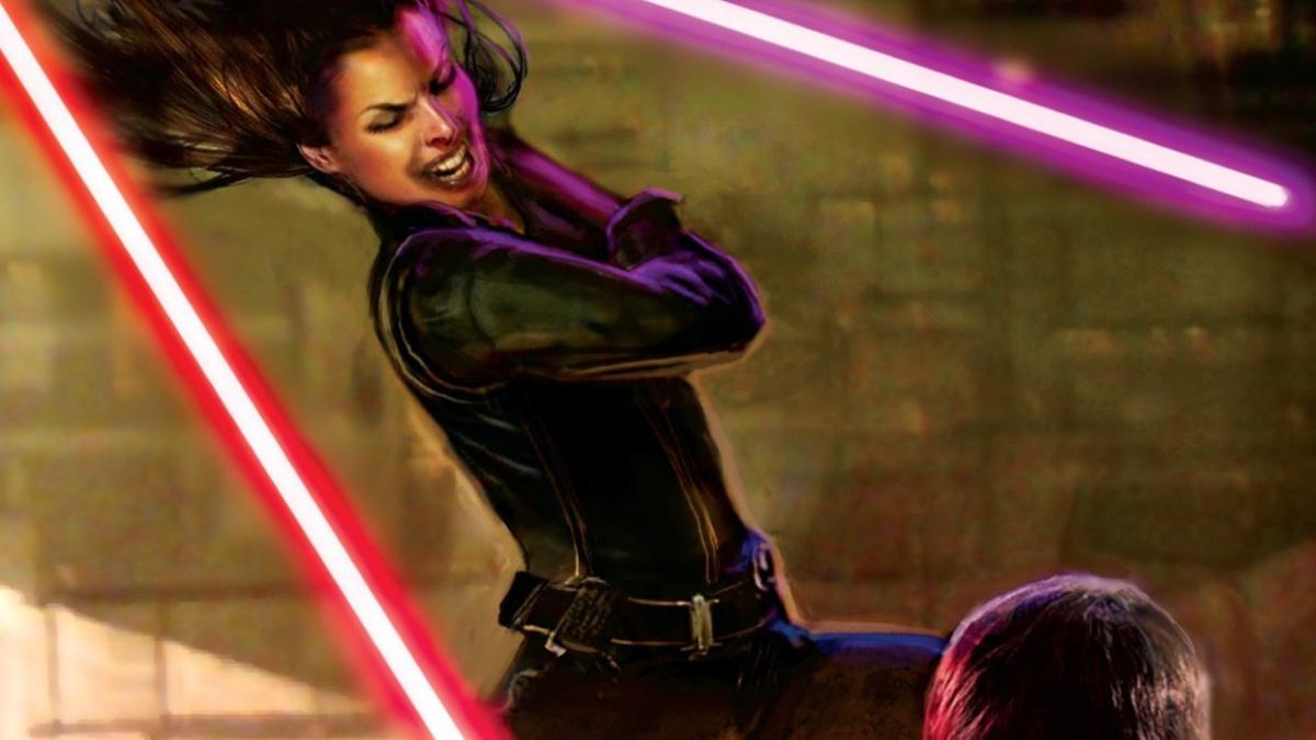 La espada de los Jedi de Legends va a la batalla en un impresionante arte de Star Wars