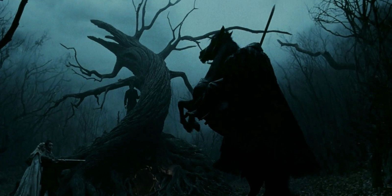 El jinete sin cabeza cabalga en Sleepy Hollow 1999