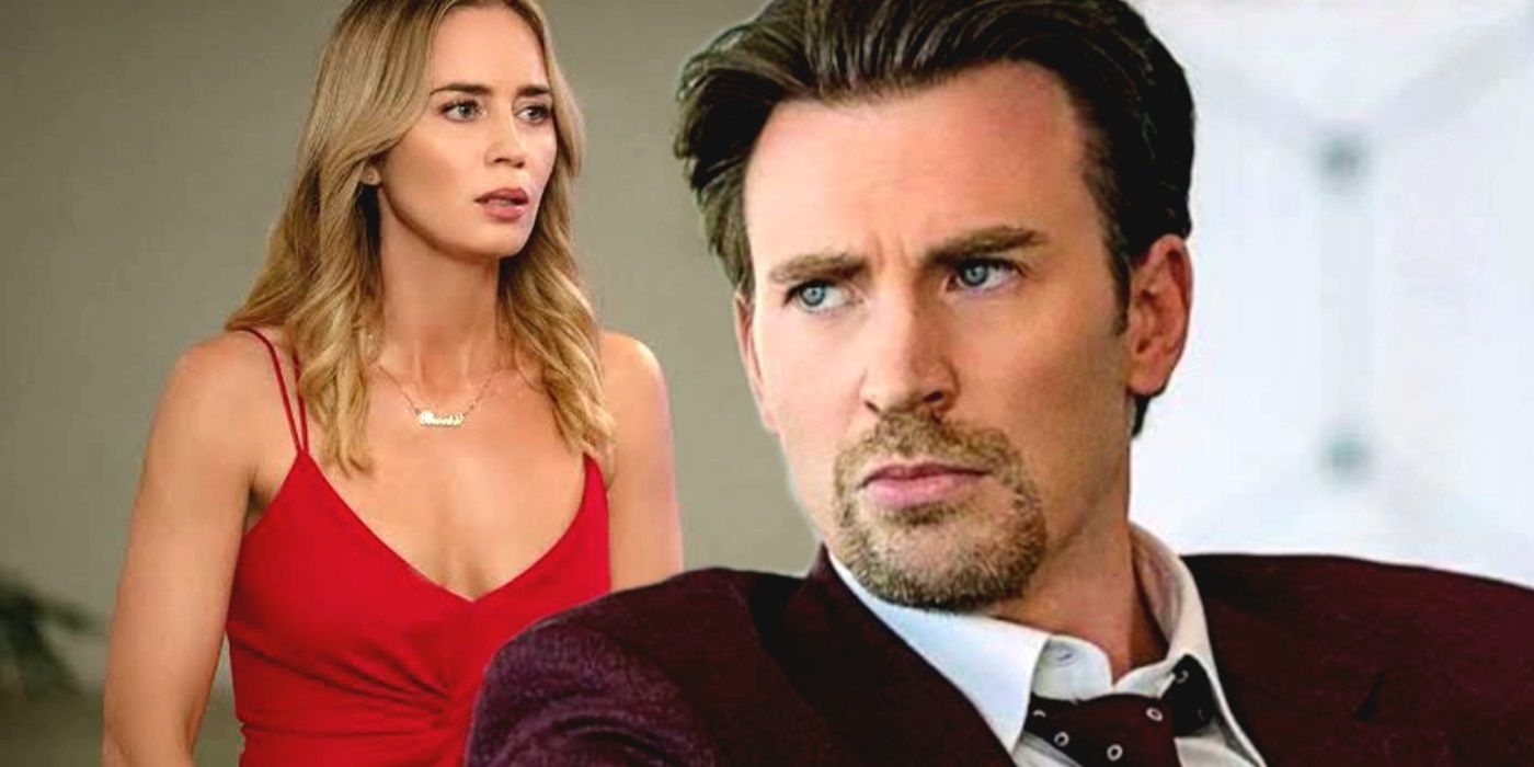 La nueva película de Emily Blunt y Chris Evans revela una extraña obsesión por Netflix desde hace 6 años