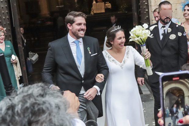 Louis Nicolas Crépy durante su boda / GTRES
