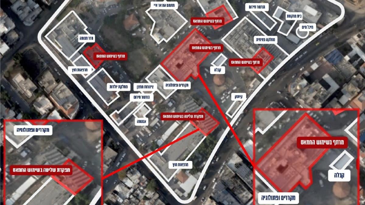 La principal base de Hamás está bajo un hospital de Gaza, asegura Ejército israelí