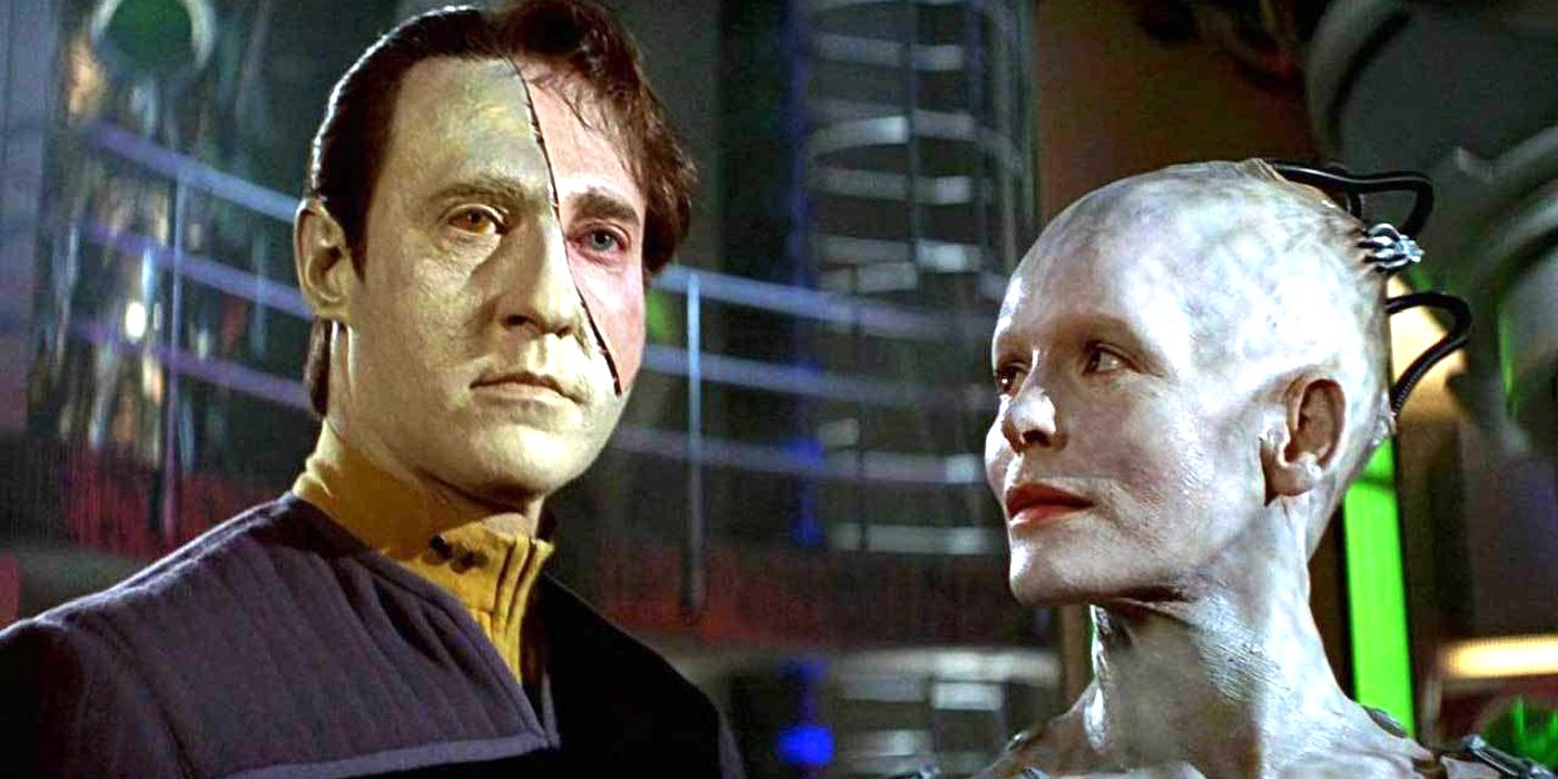 La reina Borg de Star Trek sedujo a Data en el primer contacto, pero ¿realmente quería saberlo?