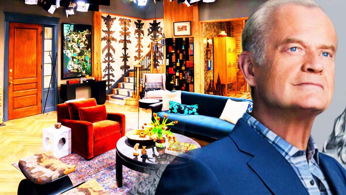 Las fotos del reinicio de Frasier ofrecen una mirada más cercana a su nuevo apartamento en Boston