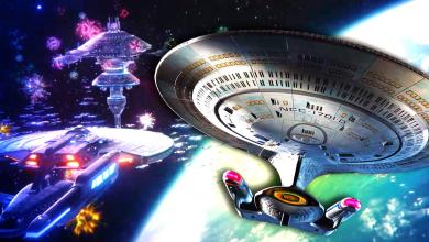 Las naves espaciales Enterprise-D y Picard de la temporada 3 de TNG ensambladas en increíbles efectos visuales de Star Trek