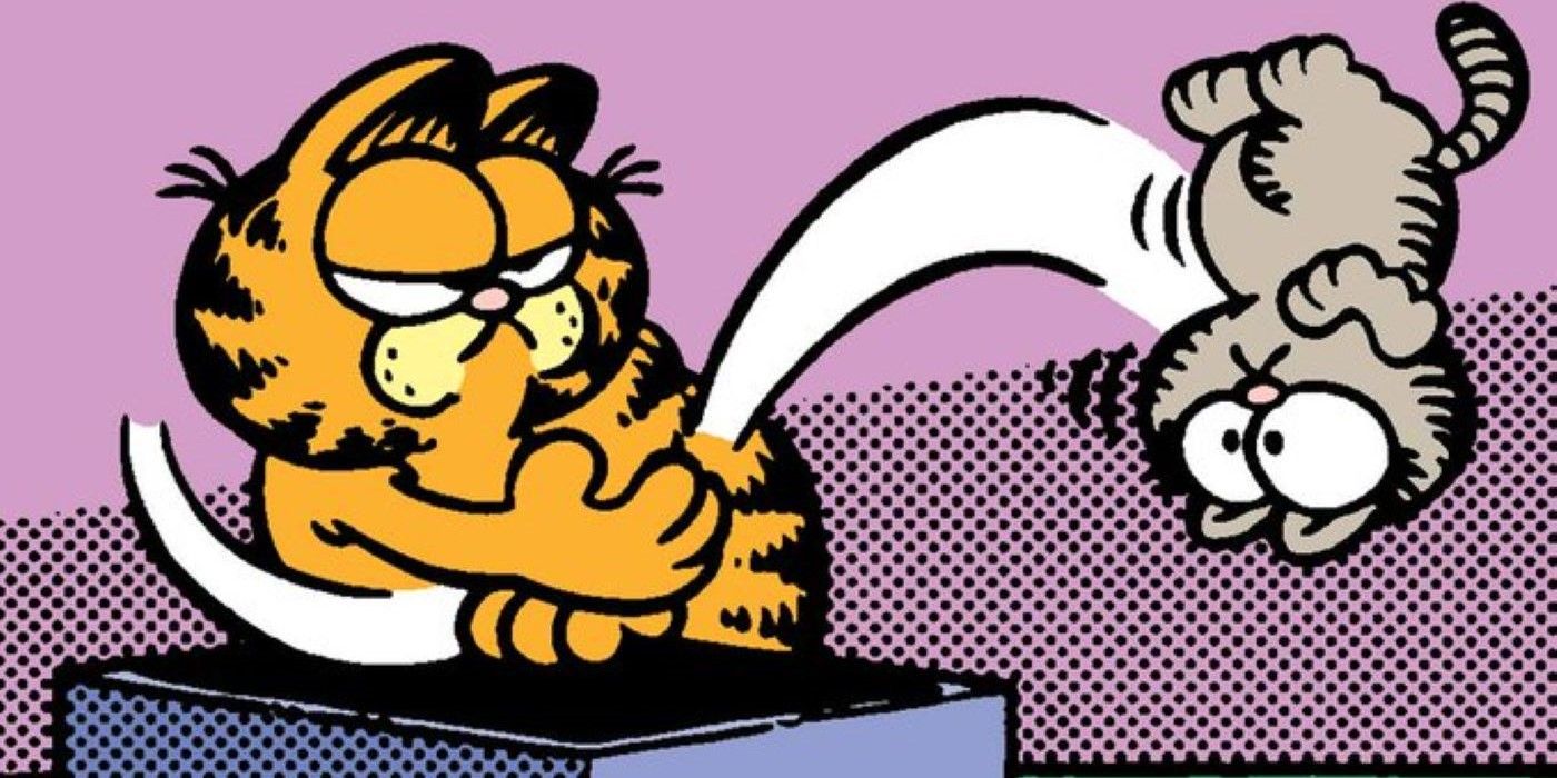 El simpático némesis de Garfield, Nermal, es un personaje muy gracioso, pero extraño su antiguo diseño