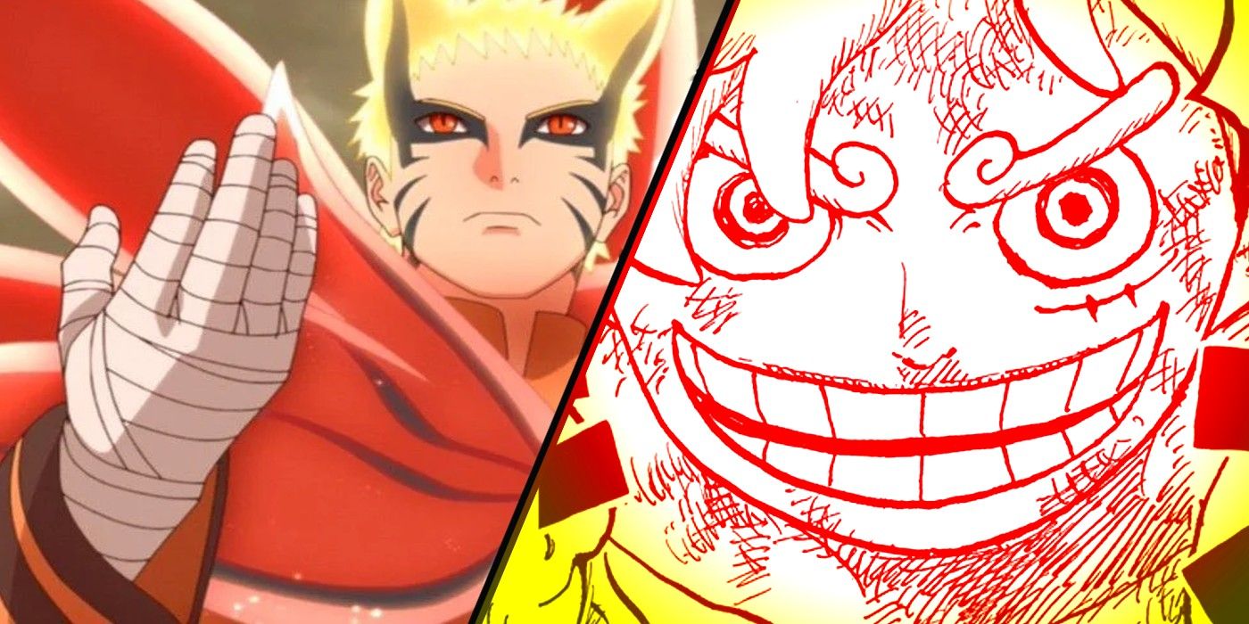 Luffy vs. Naruto de One Piece: ¿Gear 5 vencería al modo Baryon?