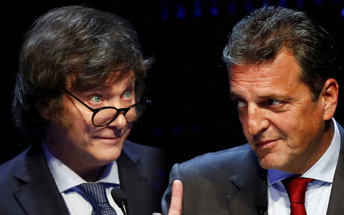 Massa aumenta su ventaja sobre Milei en el conteo final de las presidenciales argentinas