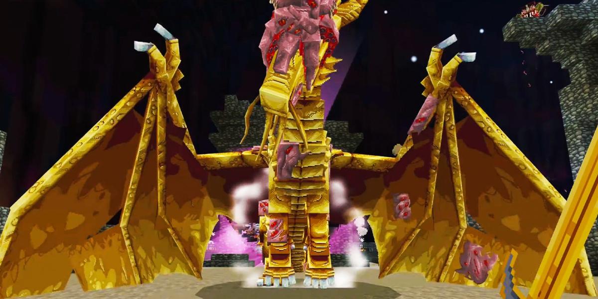 Minecraft D&D DLC: Cómo vencer al dragón corrupto (lucha contra el jefe)