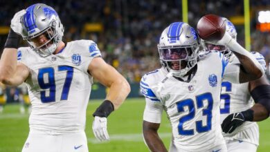NFL: Detroit se impone a Green Bay y se apodera de la NFC Norte | Video