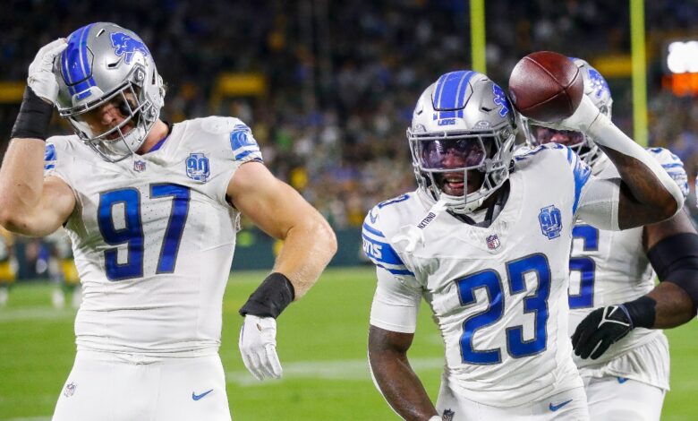 NFL: Detroit se impone a Green Bay y se apodera de la NFC Norte | Video