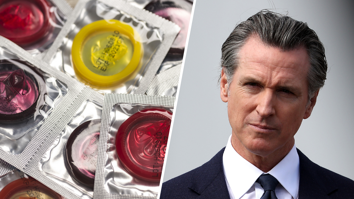 Newsom veta ley de dar condones gratis en secundarias