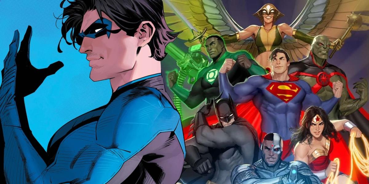 Nightwing acaba de demostrar decisivamente que es más inteligente que la Liga de la Justicia
