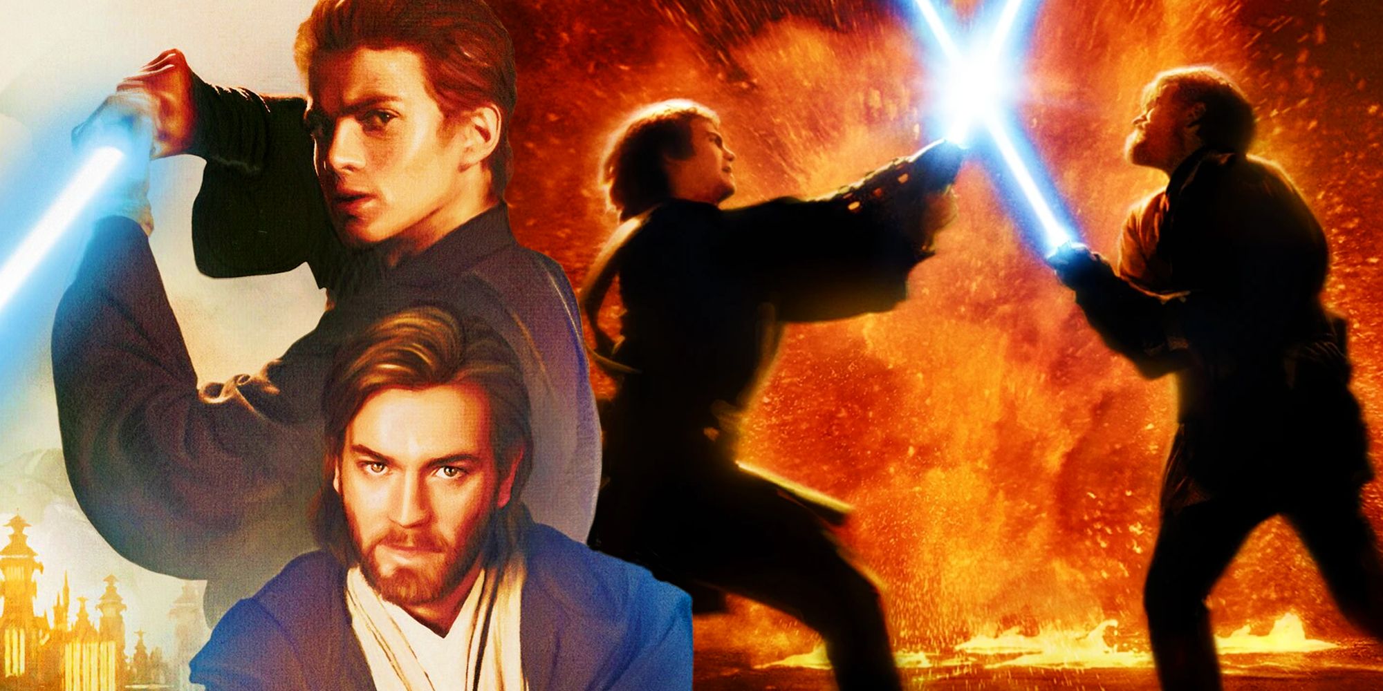 Obi-Wan y Anakin fracasaron como maestro y aprendiz
