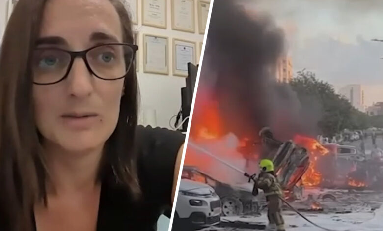 “Parece el apocalipsis”: madre mexicana en Israel relata cómo se refugió con sus hijas tras el ataque
