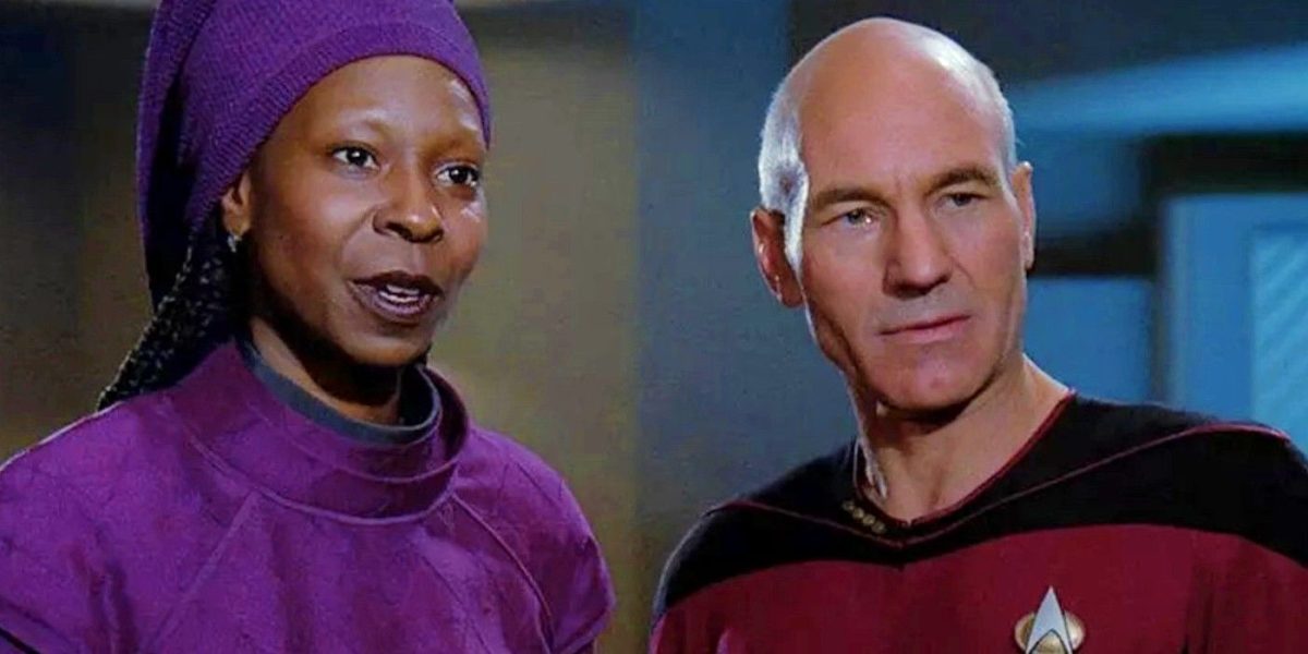 Patrick Stewart necesitaba entender por qué Whoopi Goldberg “aceptó hacer” Star Trek