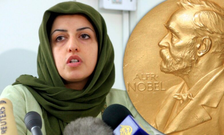 Premio Nobel de la Paz 2023 a Narges Mohammadi, por su defensa de los derechos de la mujer