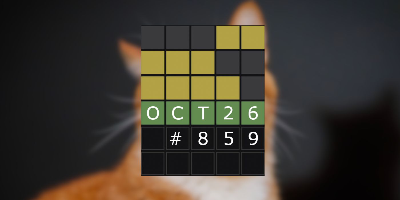 Respuestas y sugerencias de Wordle de hoy para el 26 de octubre de 2023 (rompecabezas n.° 859)