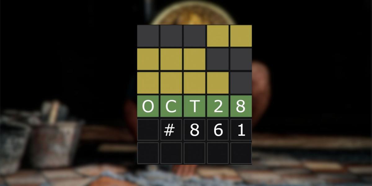 Respuestas y sugerencias de Wordle de hoy para el 28 de octubre de 2023 (rompecabezas n.° 861)