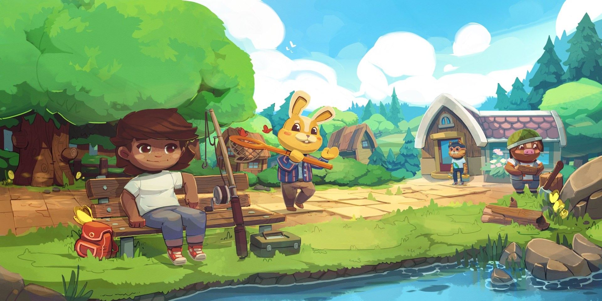 Revisión de Hokko Life: manualidades creativas, animales espeluznantes y un mundo aburrido