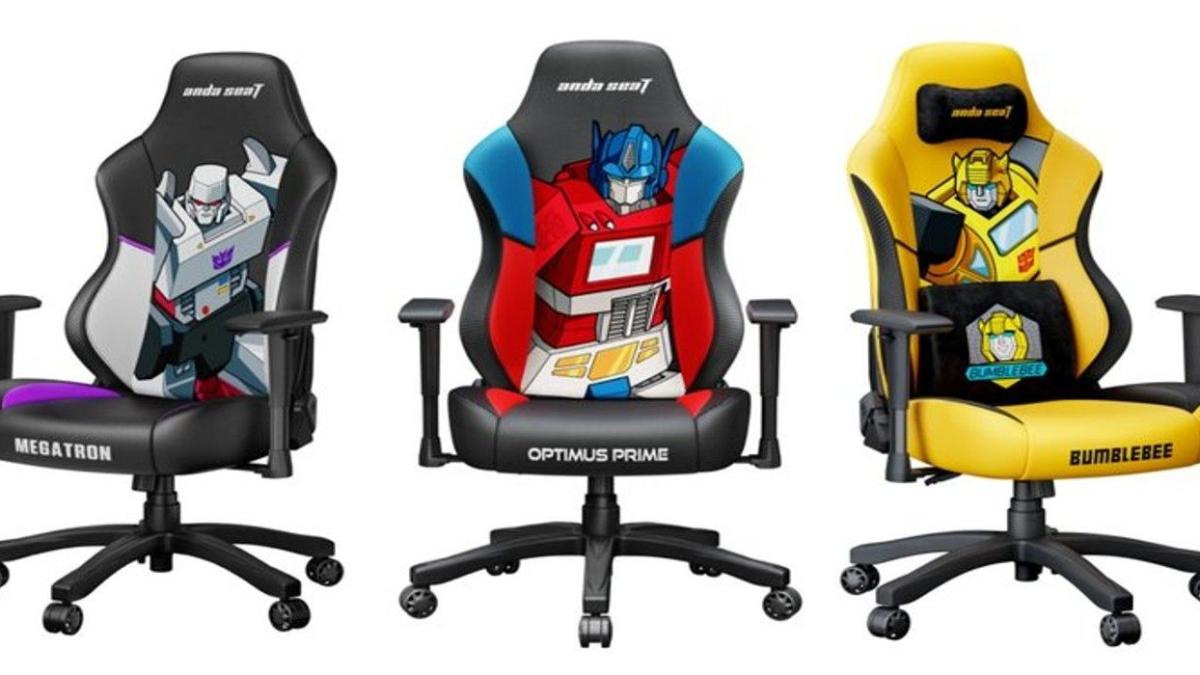 Revisión de la silla para juegos premium AndaSeat Transformers: demasiado cálida, pero cómoda