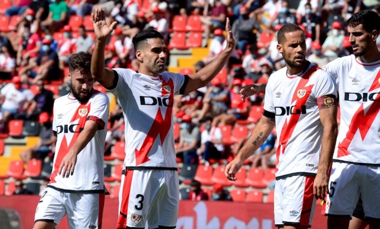 Roban la casa de Falcao mientras jugaba con el Rayo Vallecano ante Mallorca