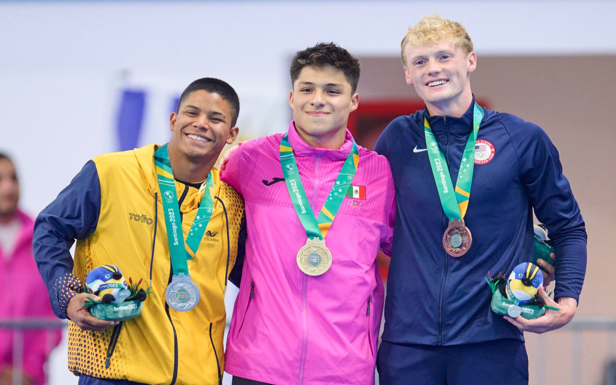 Santiago 2023: Osmar Olvera se proclama rey del trampolín