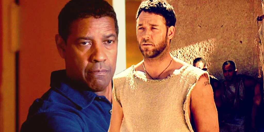 Se detalla el papel misterioso de Denzel Washington en Gladiator 2, Ridley Scott se burla del "chico rico" con "Grudge"